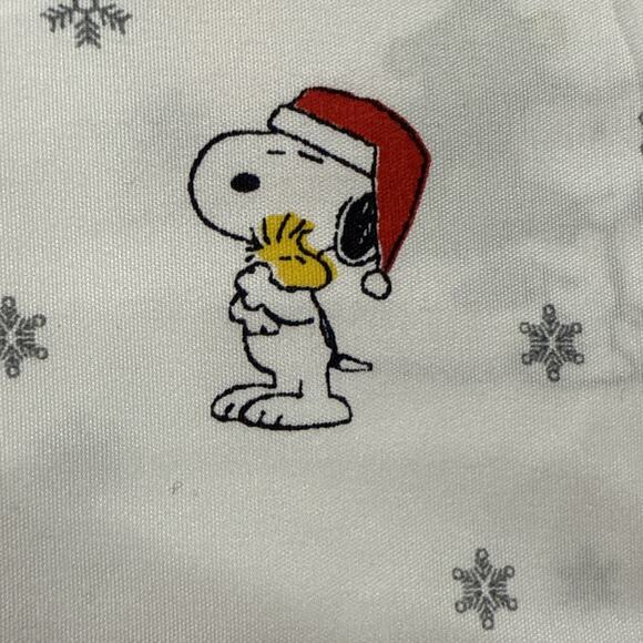 Christmas Peanuts SNOOPY FULL Bed 4 pc Sheet Set Berkshire Blanket & Home Co NEW - Picture 6 of 8
